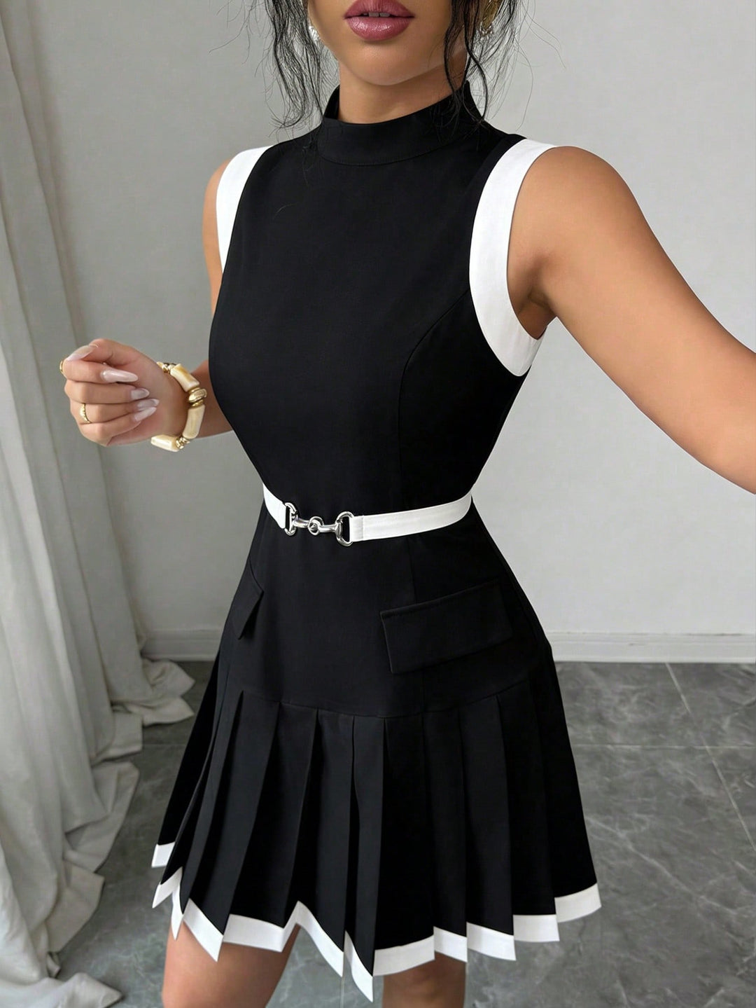 Rochie scurtă SHEIN, mix culori