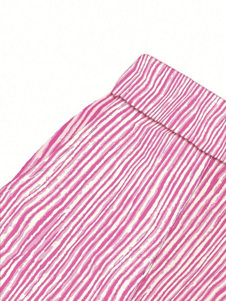 Pantaloni SHEIN, roz