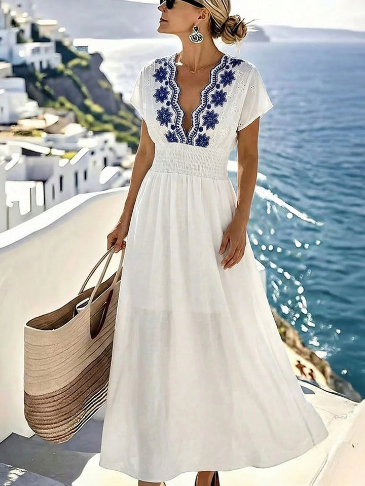 Rochie maxi SHEIN, mix culori