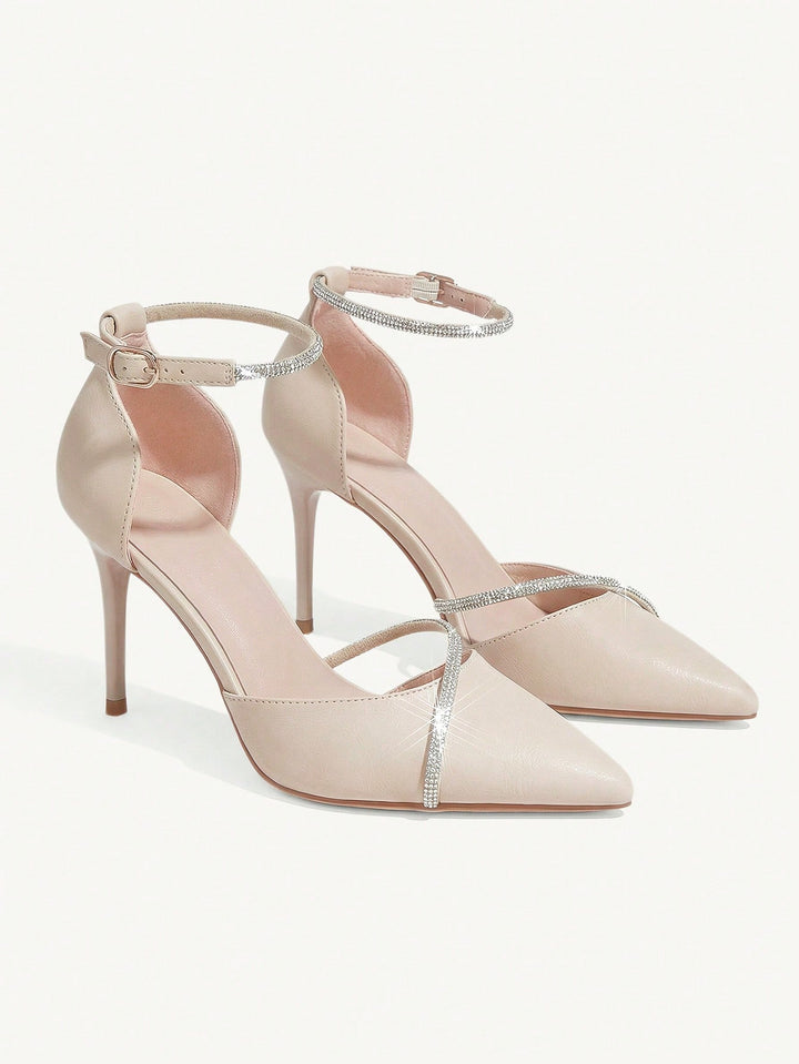 Pantofi cu toc SHEIN, bej