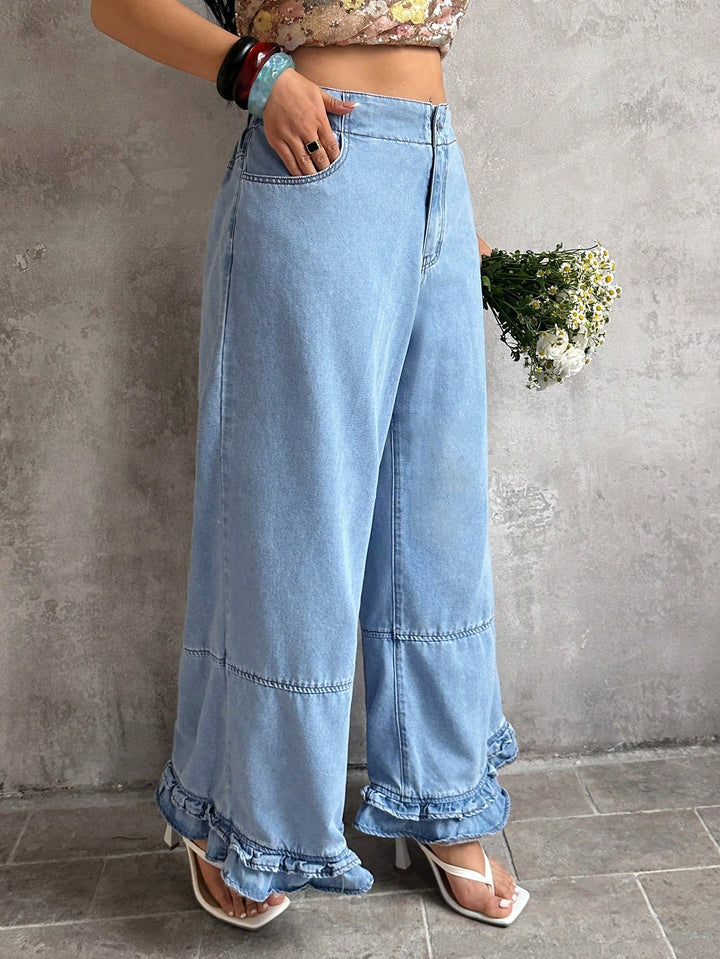 Jeans SHEIN, albastru