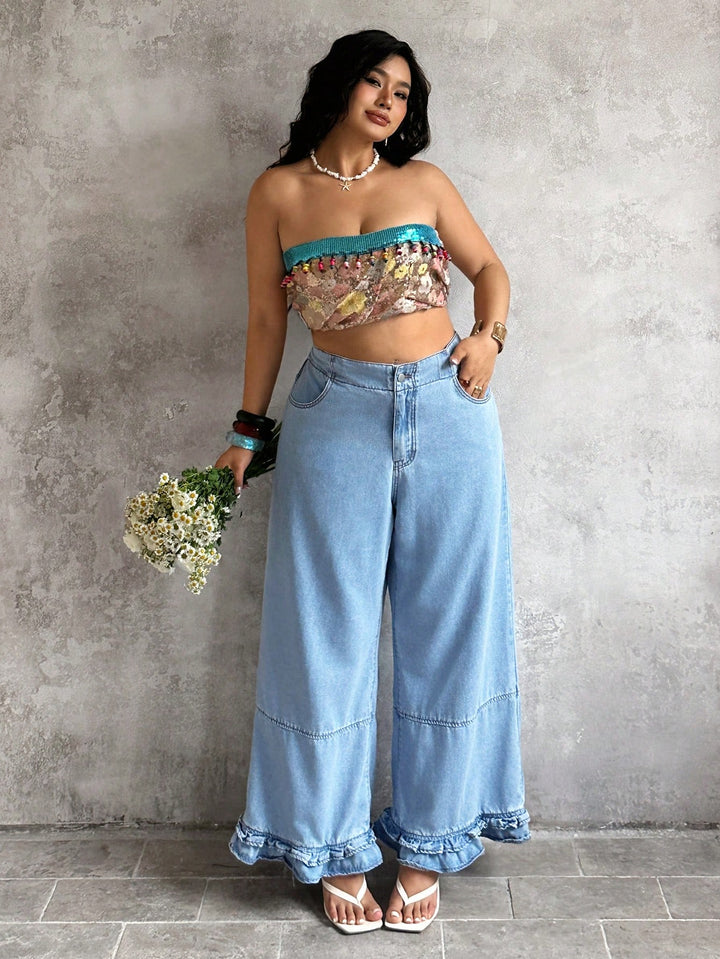 Jeans SHEIN, albastru