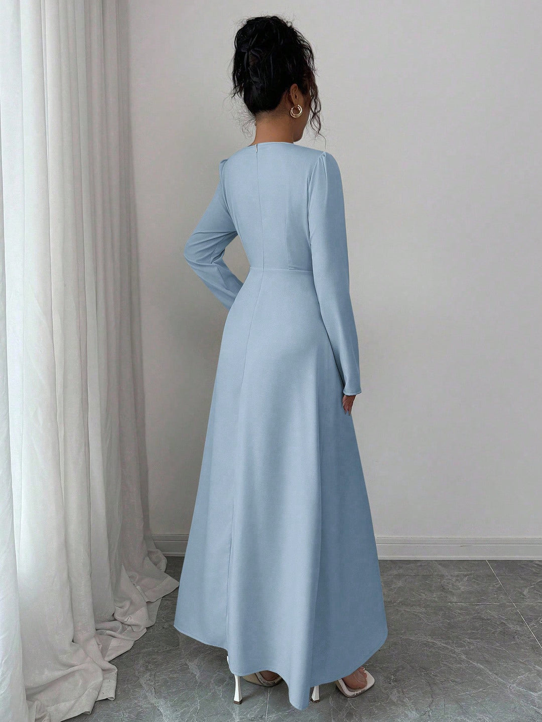 Rochie maxi SHEIN, albastru