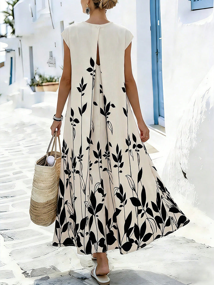 SHEIN maxi ruha, bézs