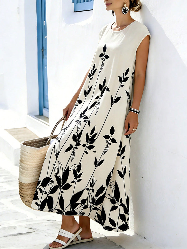 SHEIN maxi ruha, bézs