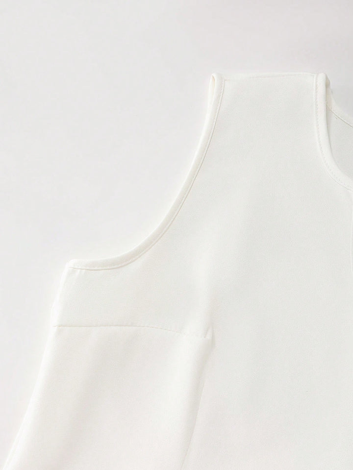 Rochie scurtă SHEIN, alb