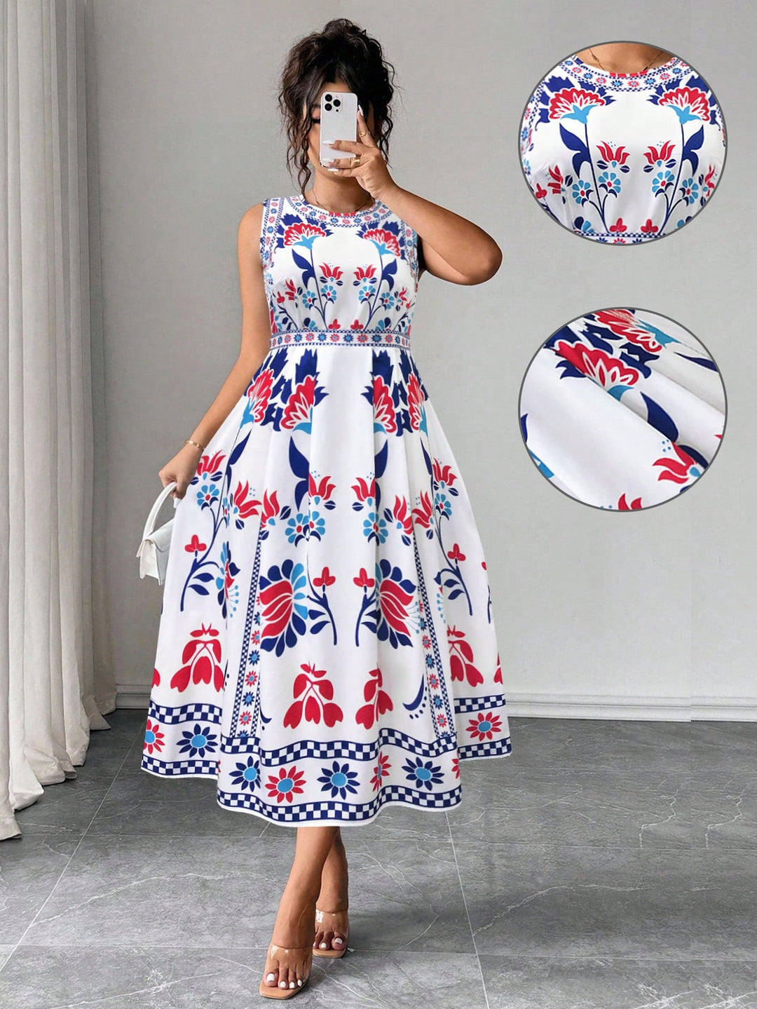 Rochie SHEIN, mix culori