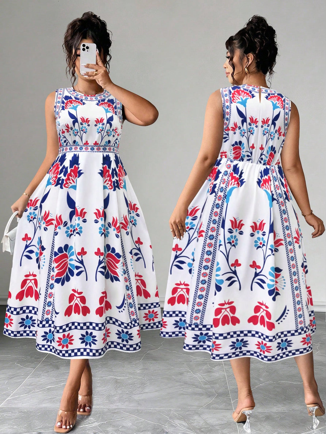 Rochie SHEIN, mix culori