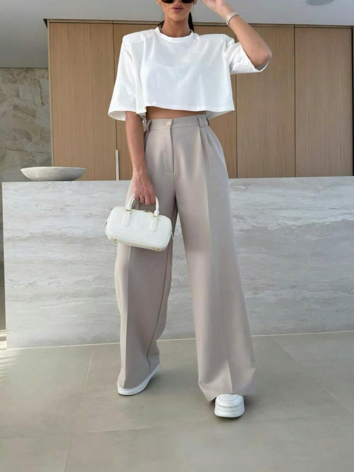 Pantaloni SHEIN, bej