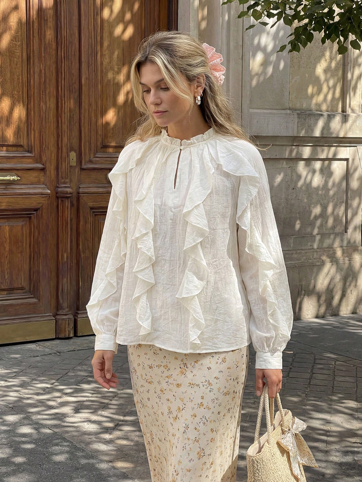 Top SHEIN, portocaliu
