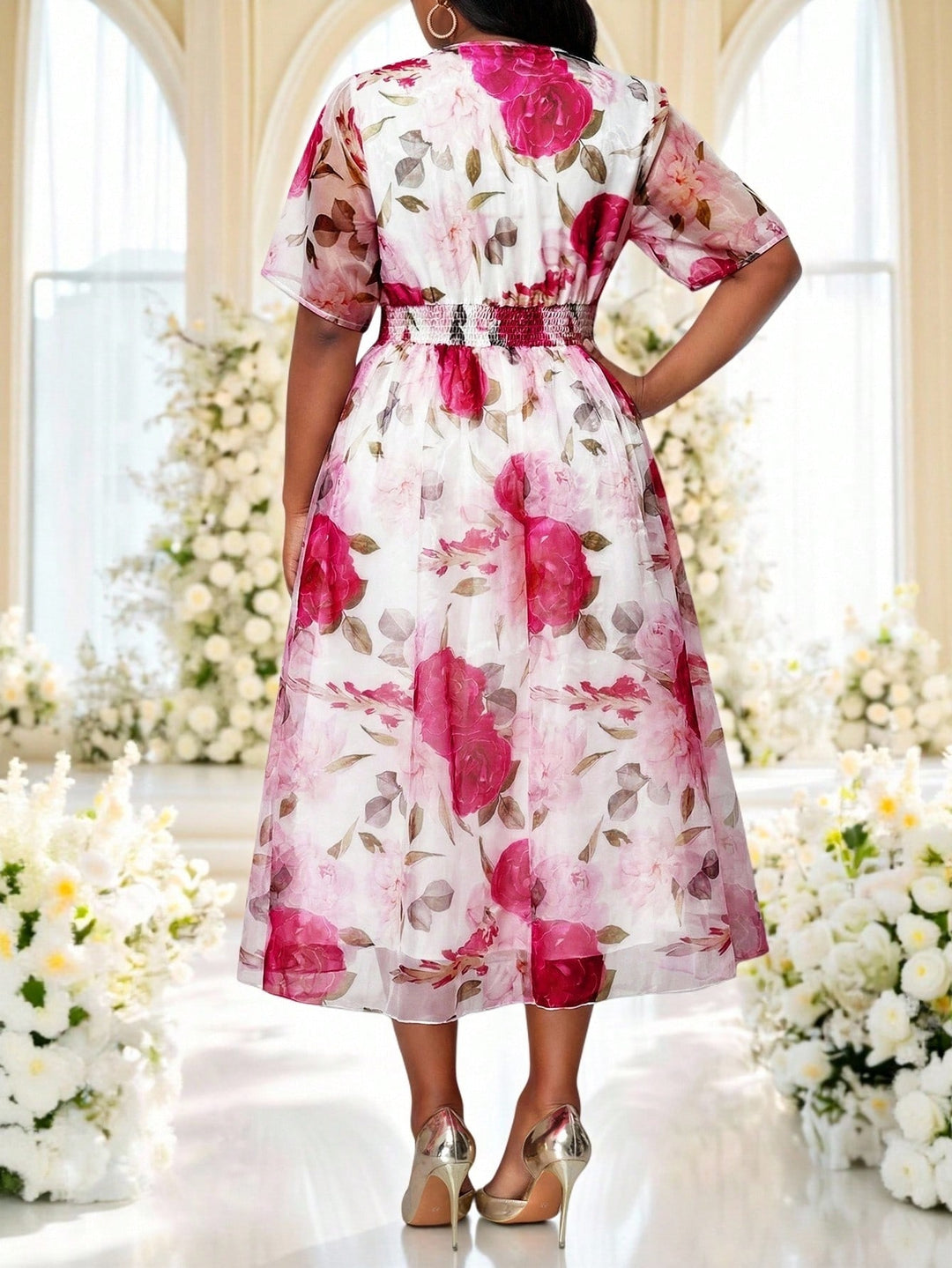 Rochie SHEIN, mix culori