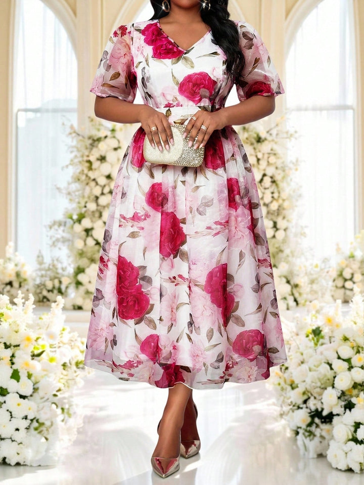 Rochie SHEIN, mix culori