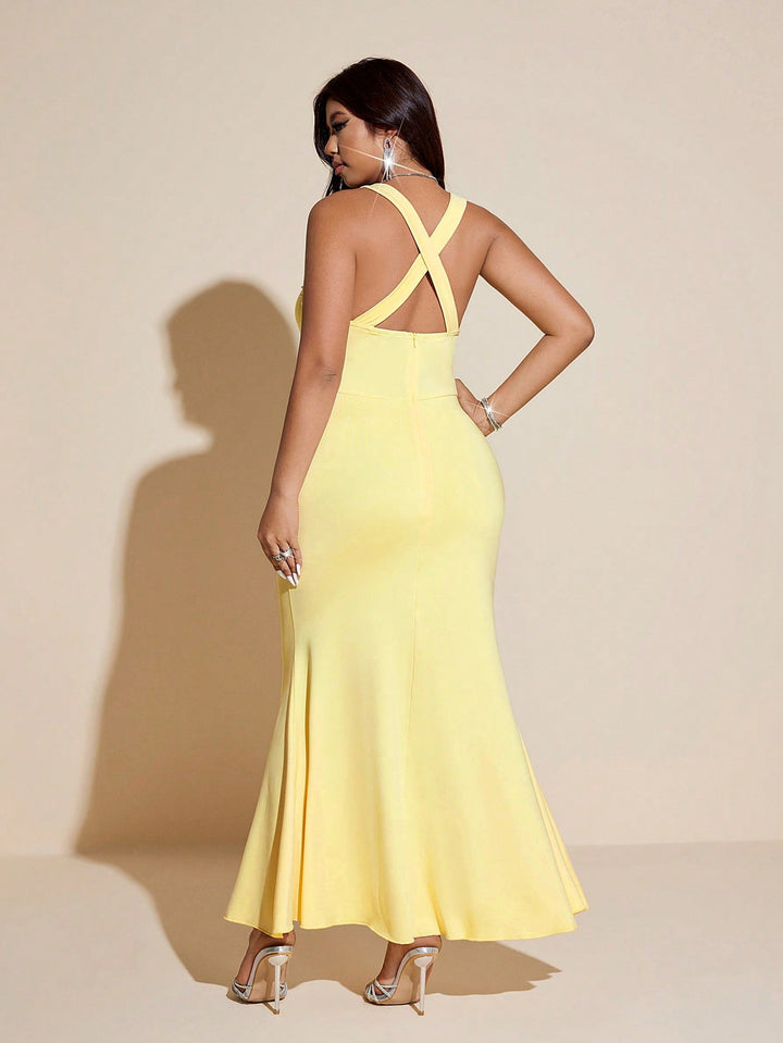 Rochie SHEIN, galben