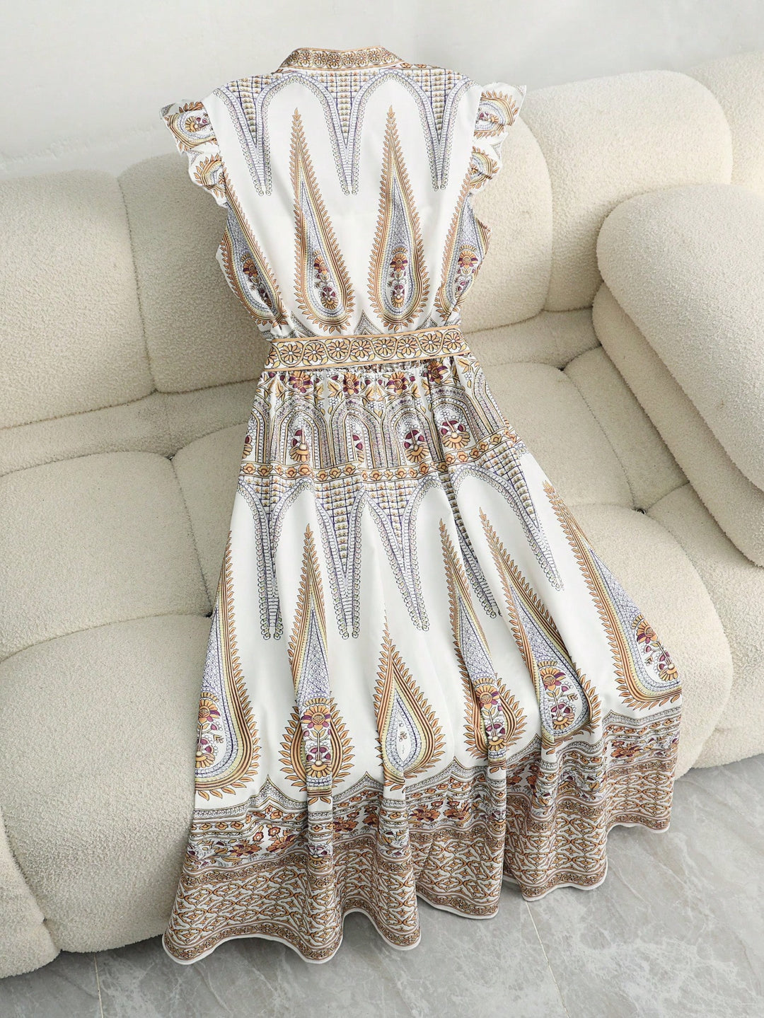 Rochie maxi SHEIN, maro