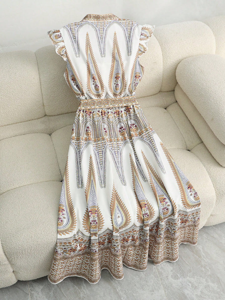 Rochie maxi SHEIN, maro