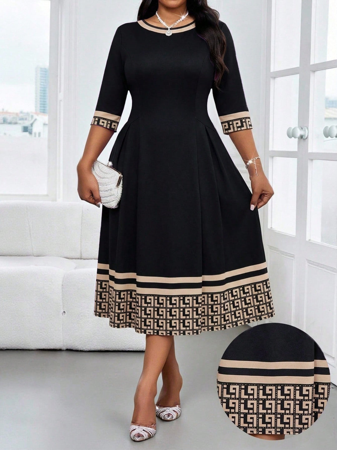 Rochie SHEIN, mix culori