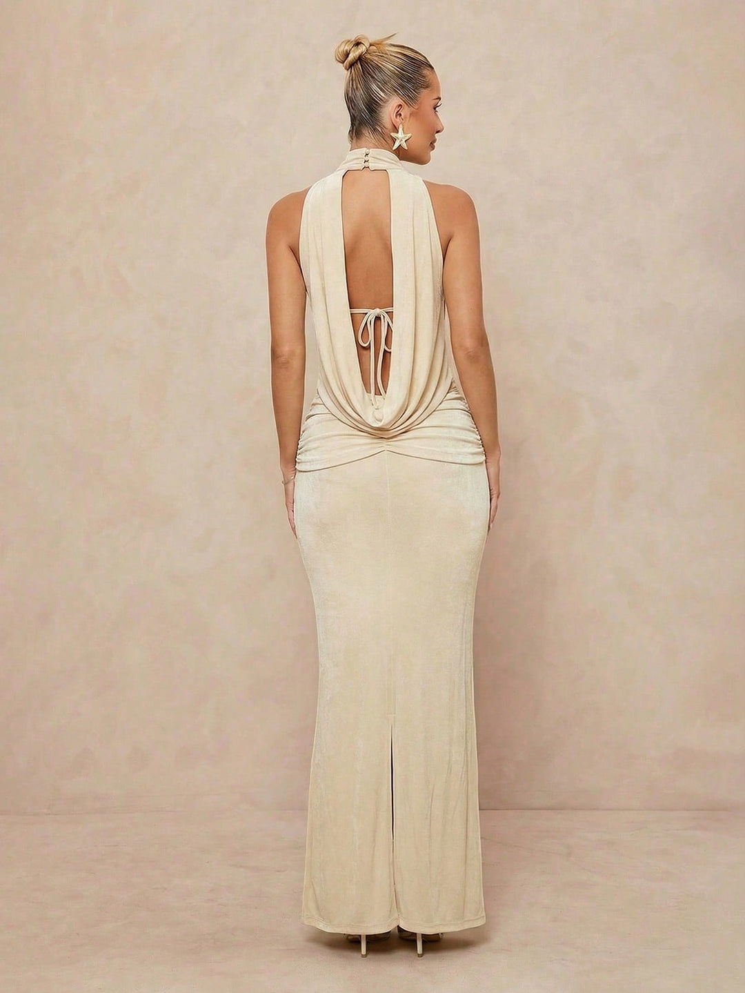 Rochie midi SHEIN, portocaliu