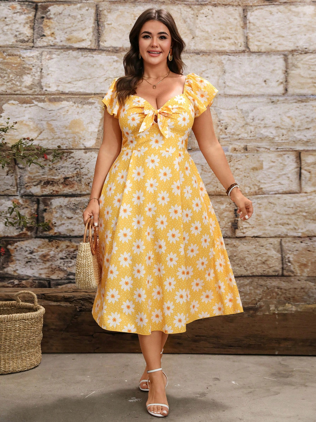 Rochie SHEIN, galben