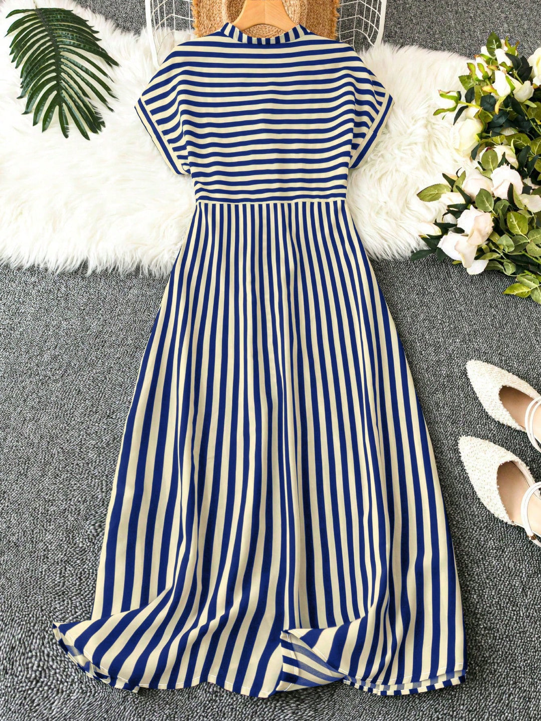 SHEIN Maxi ruha, kék