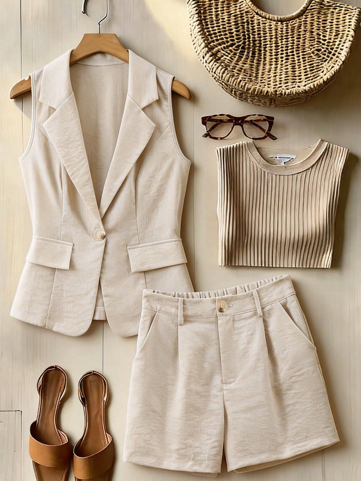 Costum SHEIN, bej