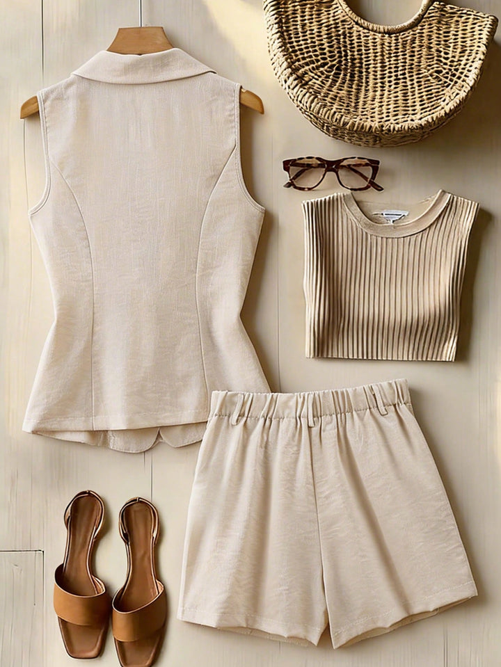 Costum SHEIN, bej