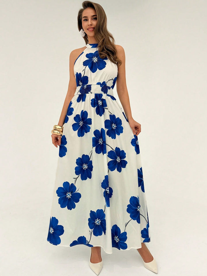 Rochie maxi SHEIN, albastru