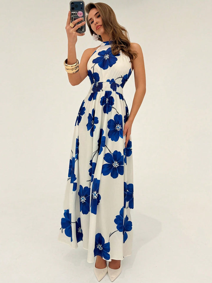 Rochie maxi SHEIN, albastru