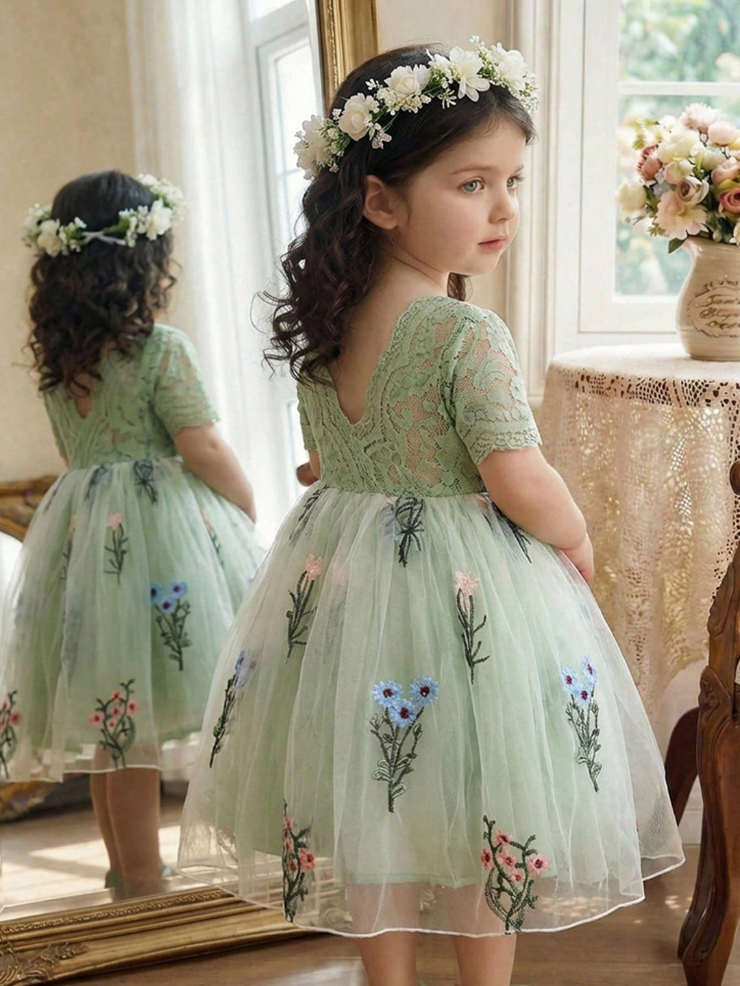 Rochie SHEIN, verde