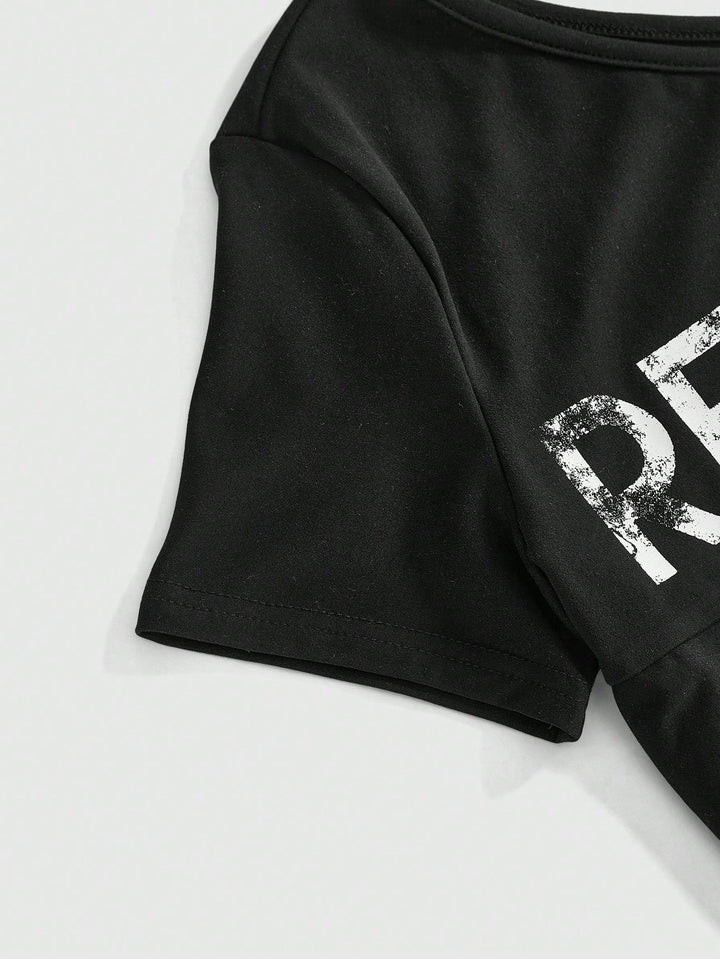 Tricou SHEIN, negru