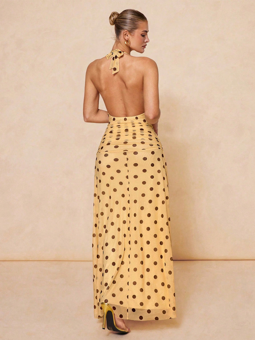 Rochie maxi SHEIN, galben