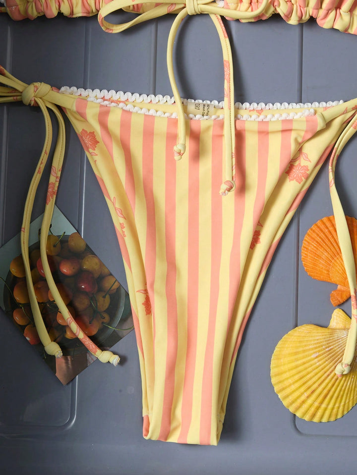 Set bikini SHEIN, galben