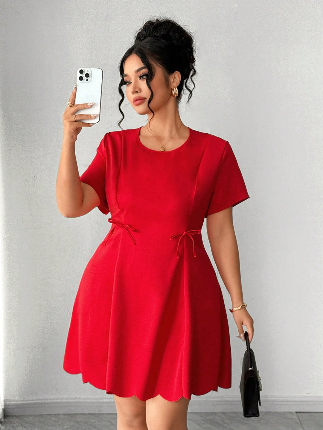 Rochie mini SHEIN, roșu