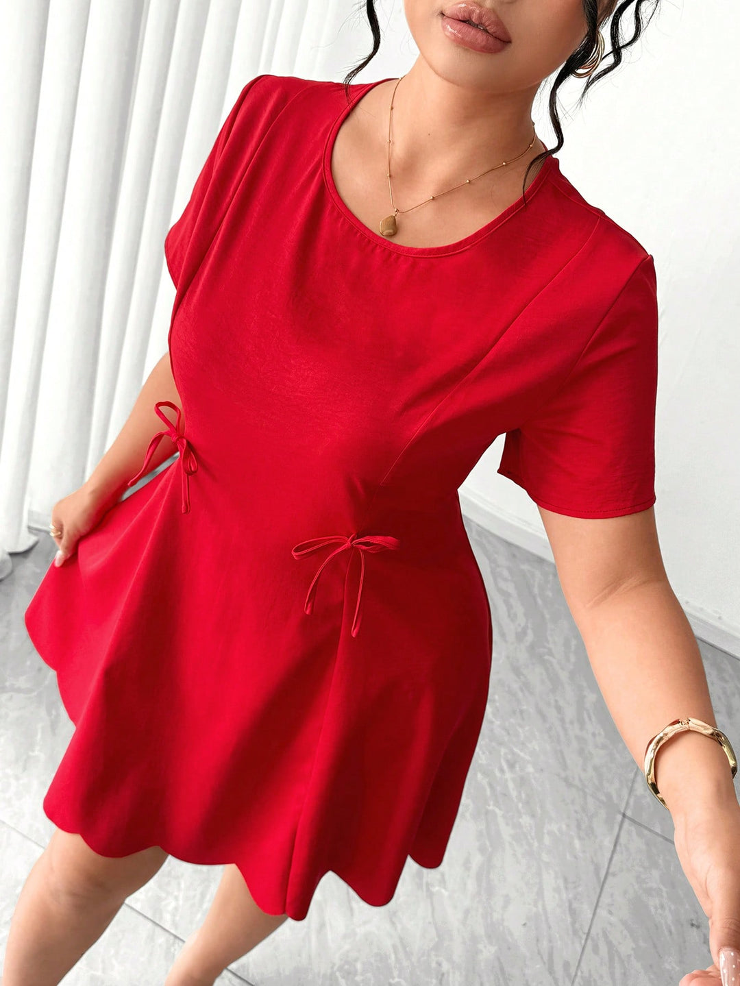 Rochie mini SHEIN, roșu
