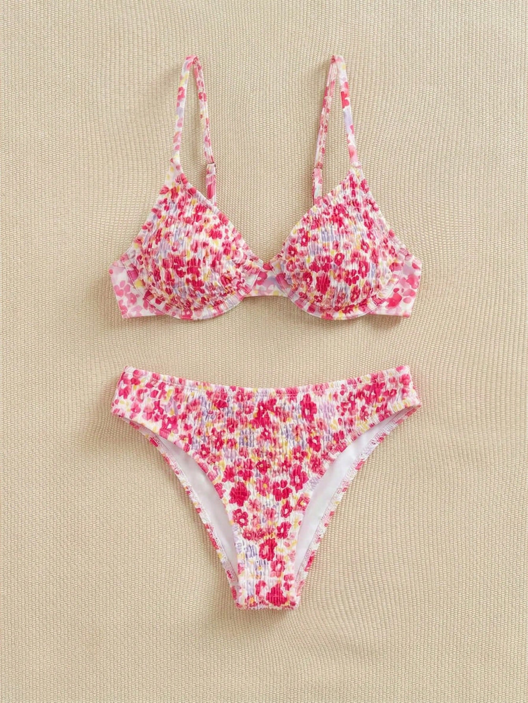 Costum de baie SHEIN, mix culori
