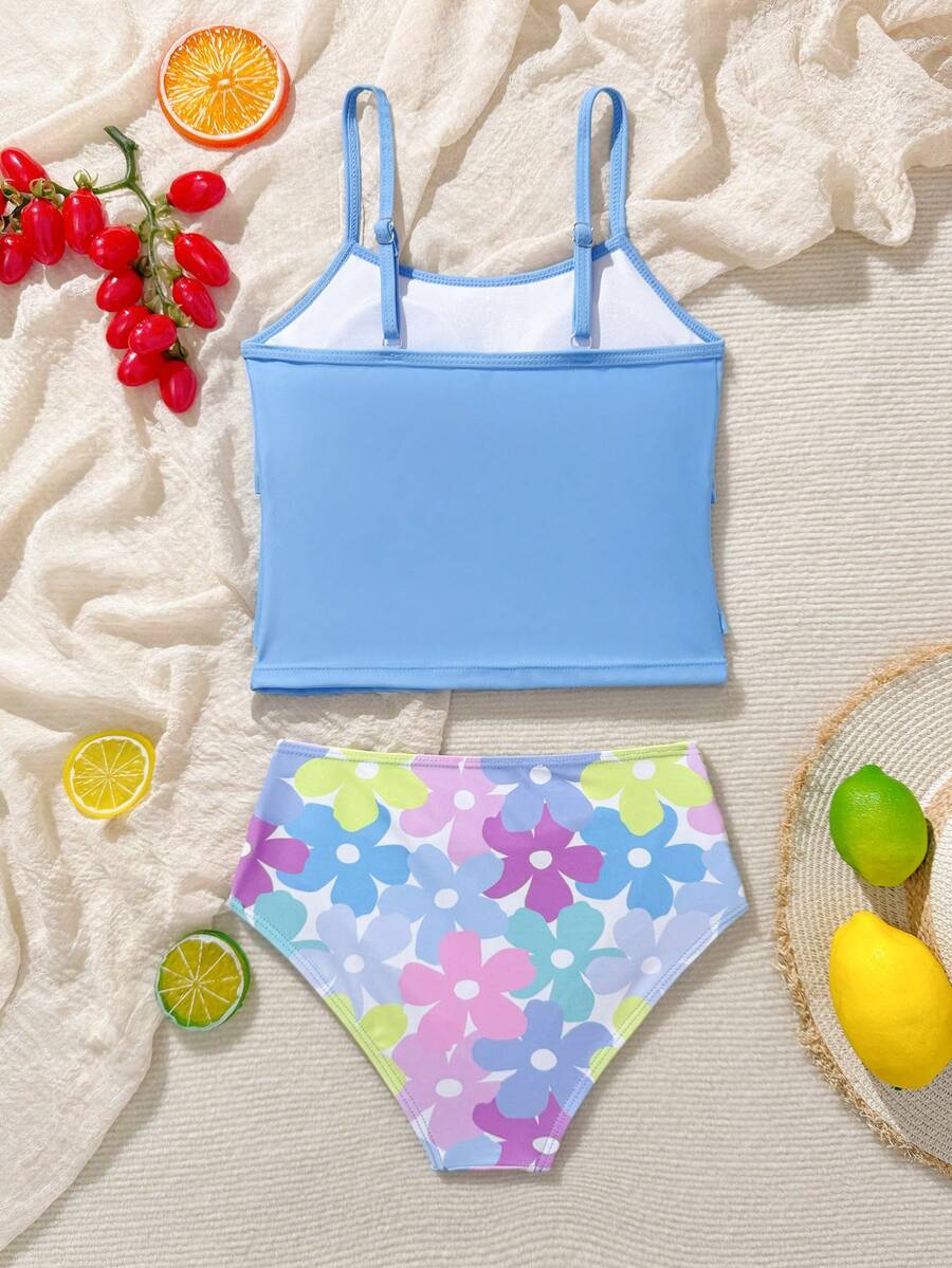 Costum de baie SHEIN, mix culori