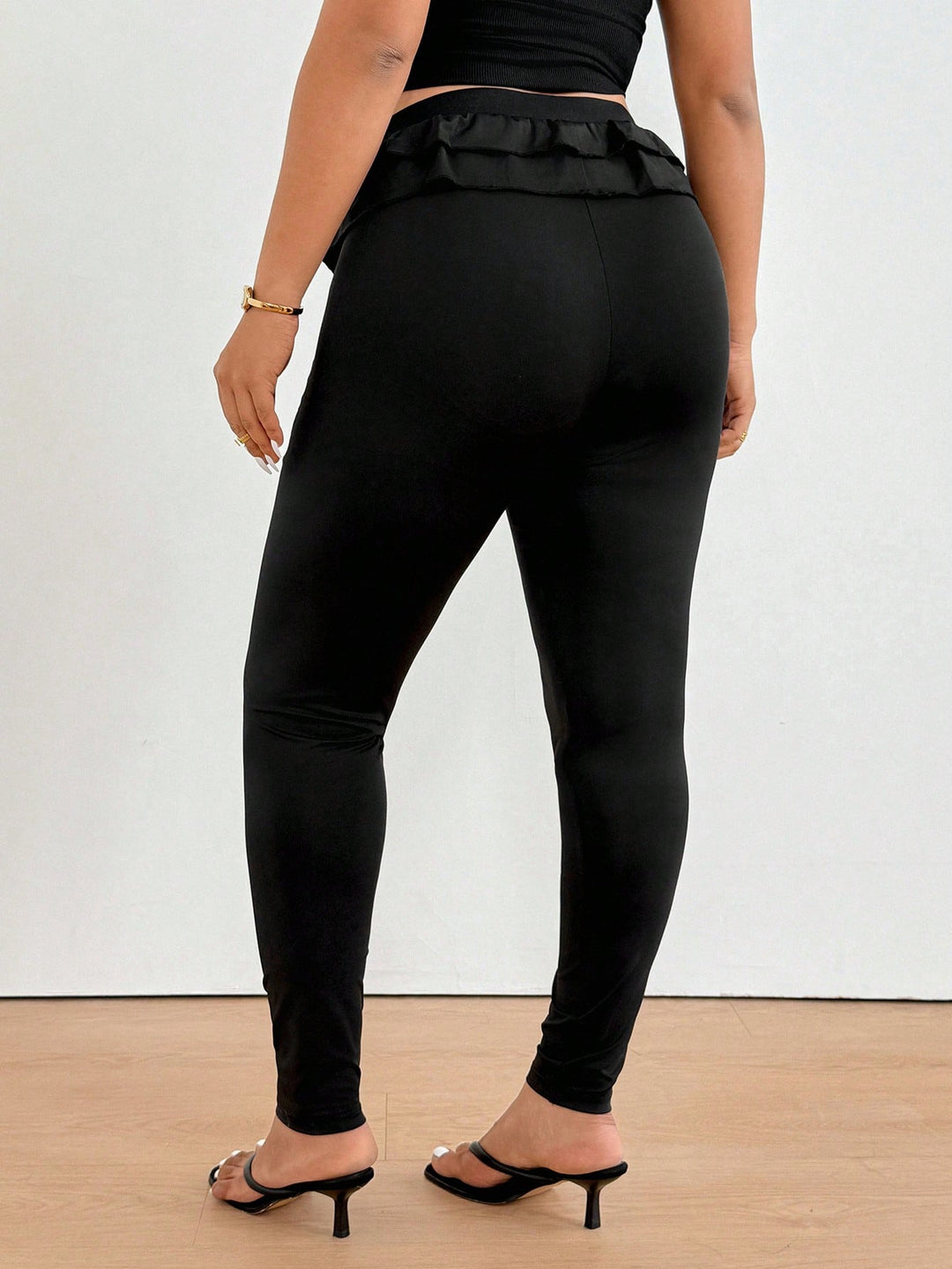 SHEIN leggings, fekete