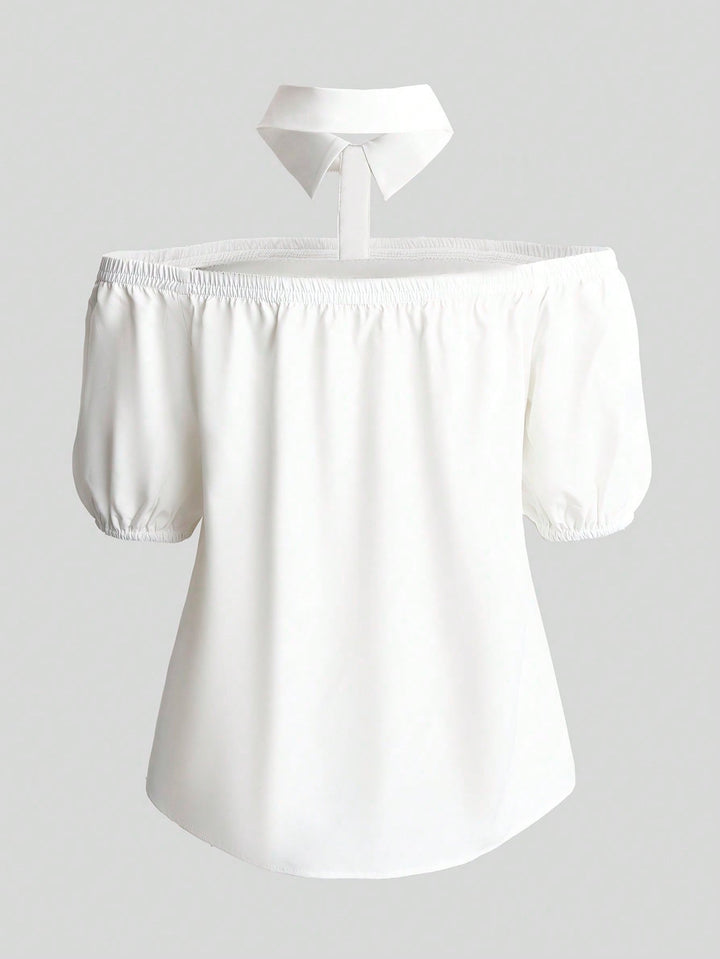 Bluza SHEIN, alb