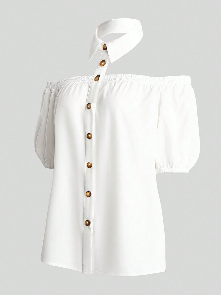 Bluza SHEIN, alb