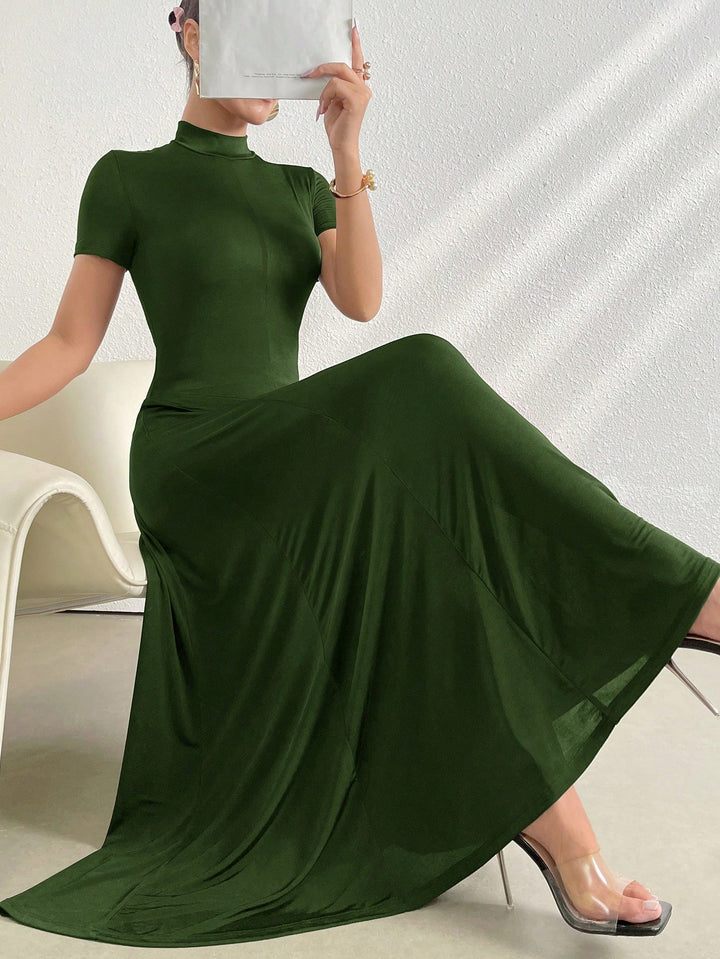 Rochie maxi SHEIN, verde
