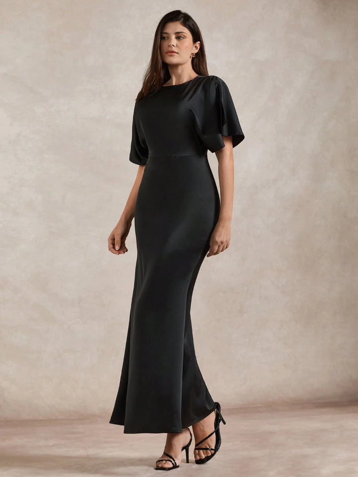 Rochie maxi SHEIN, negru