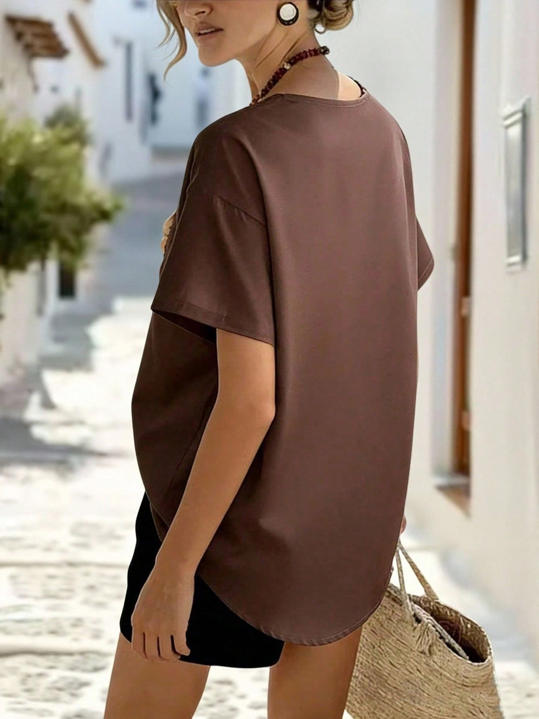 Tricou SHEIN, maro