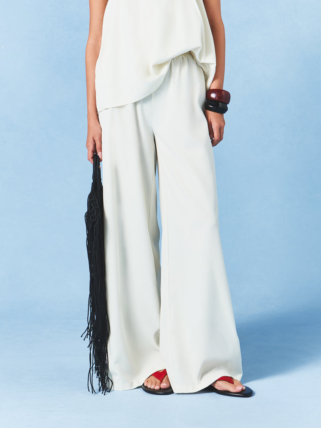 Pantaloni SHEIN, portocaliu