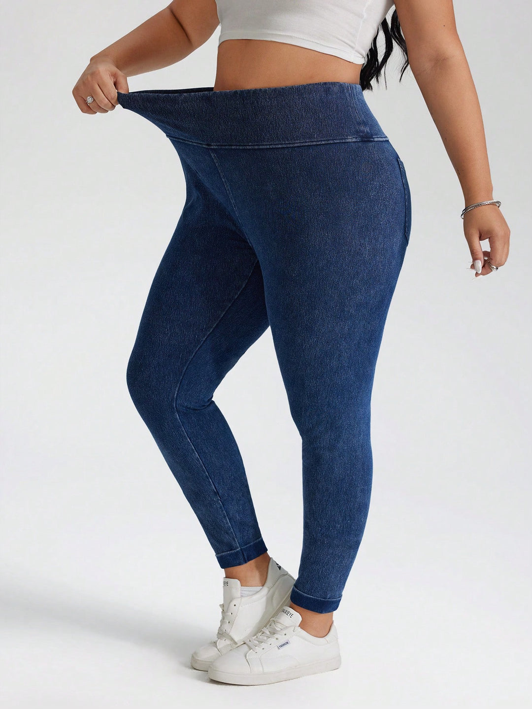 Jeans SHEIN, albastru