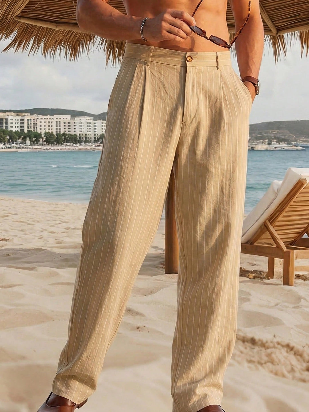 Pantaloni SHEIN, kaki