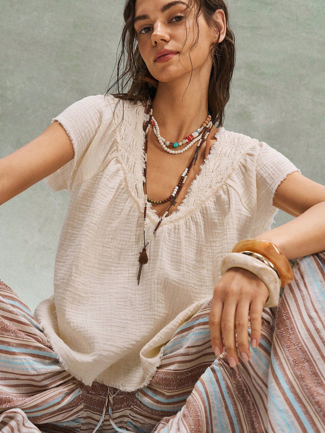 Bluza casual SHEIN, portocaliu