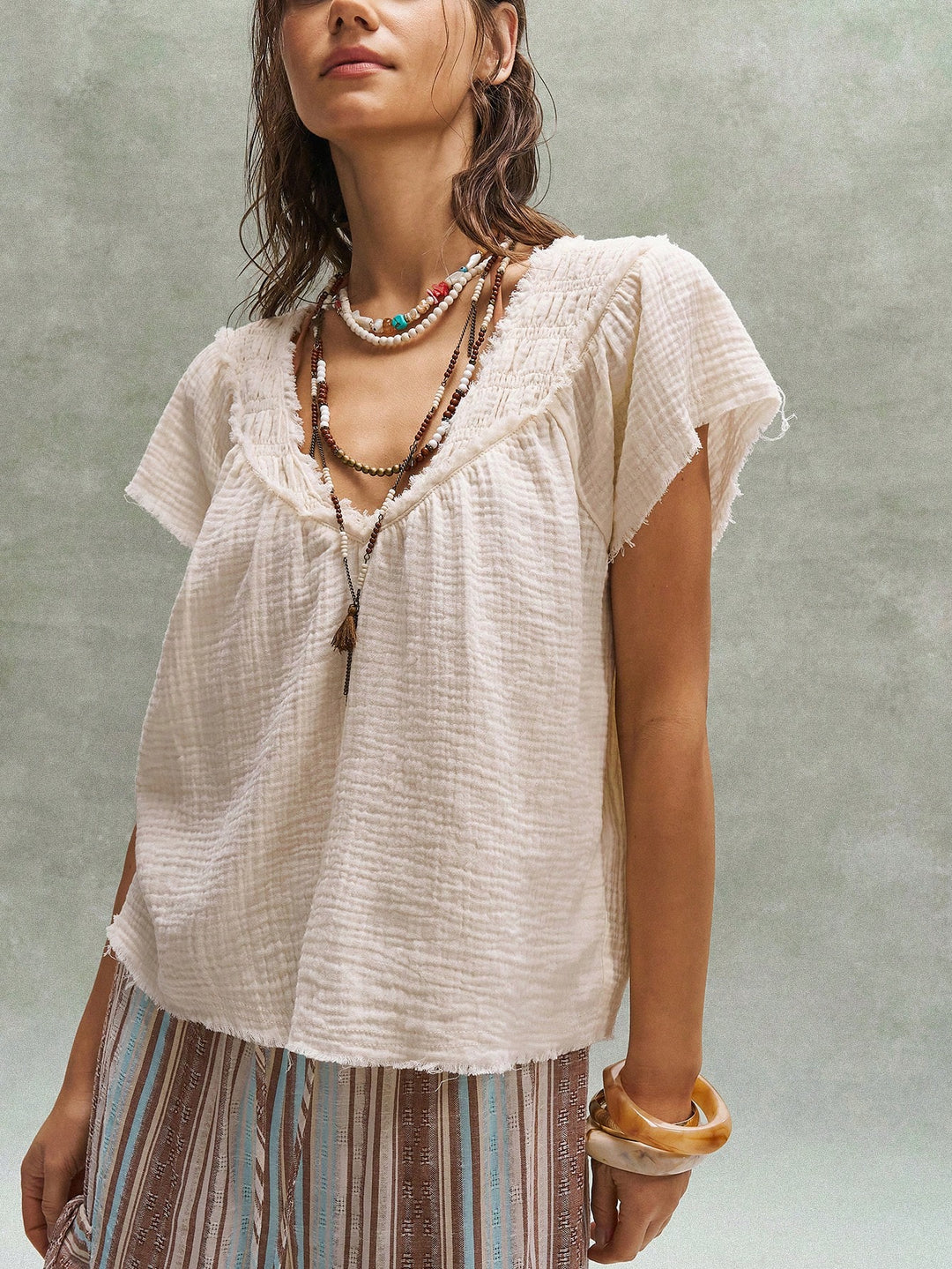 Bluza casual SHEIN, portocaliu