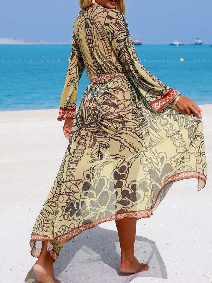 Kimono SHEIN, verde