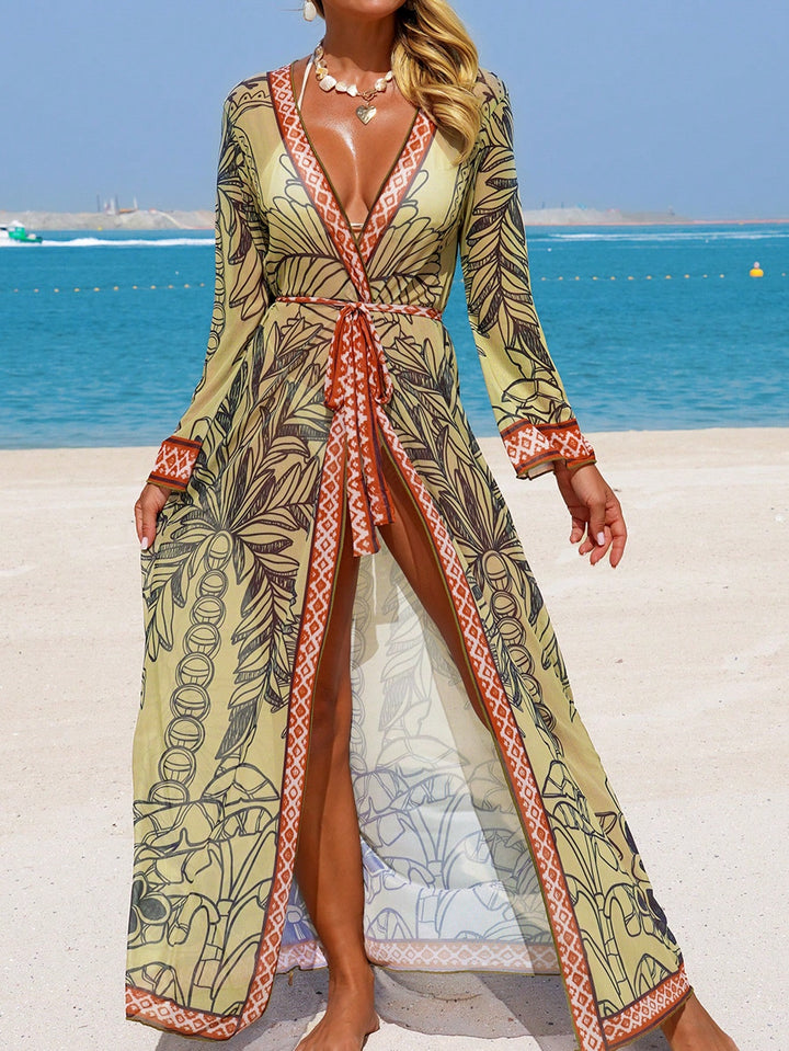 Kimono SHEIN, verde