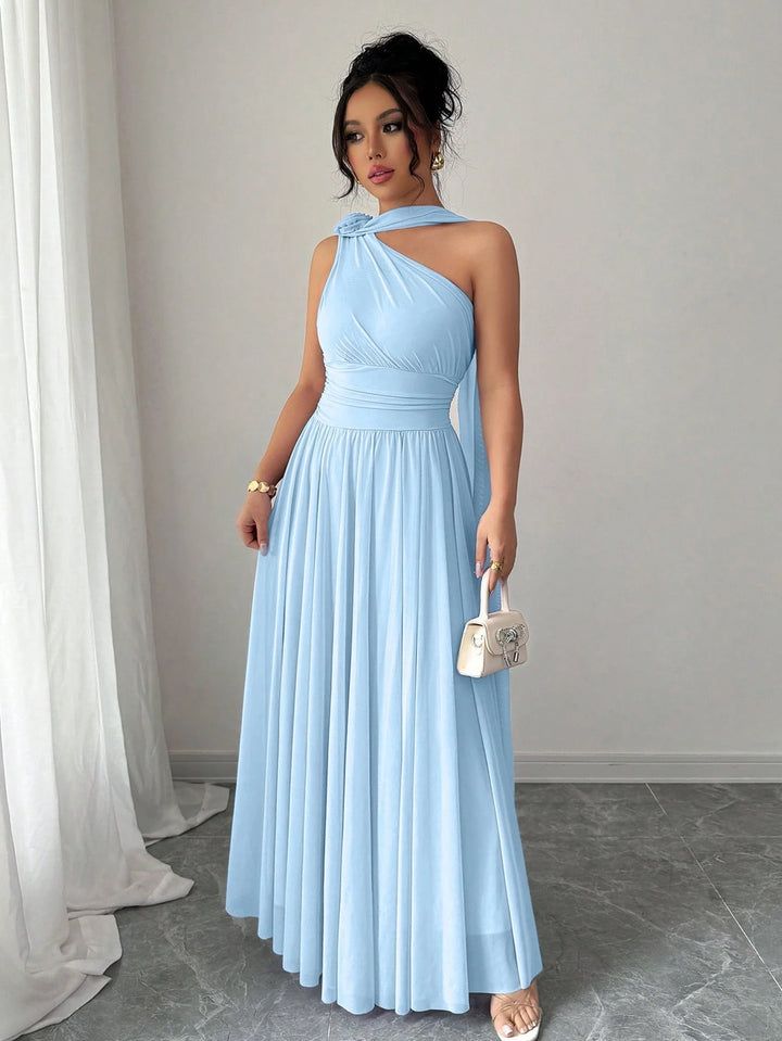 Rochie maxi SHEIN, albastru