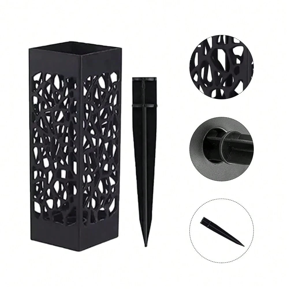 Set vaze de flori pentru grădină SHEIN, negru